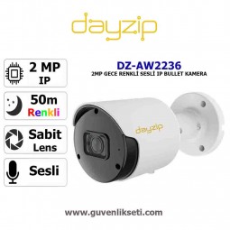 Dayzip DZ-AW2236 2mp Gece Renkli ve Sesli Ip Bullet Kamera